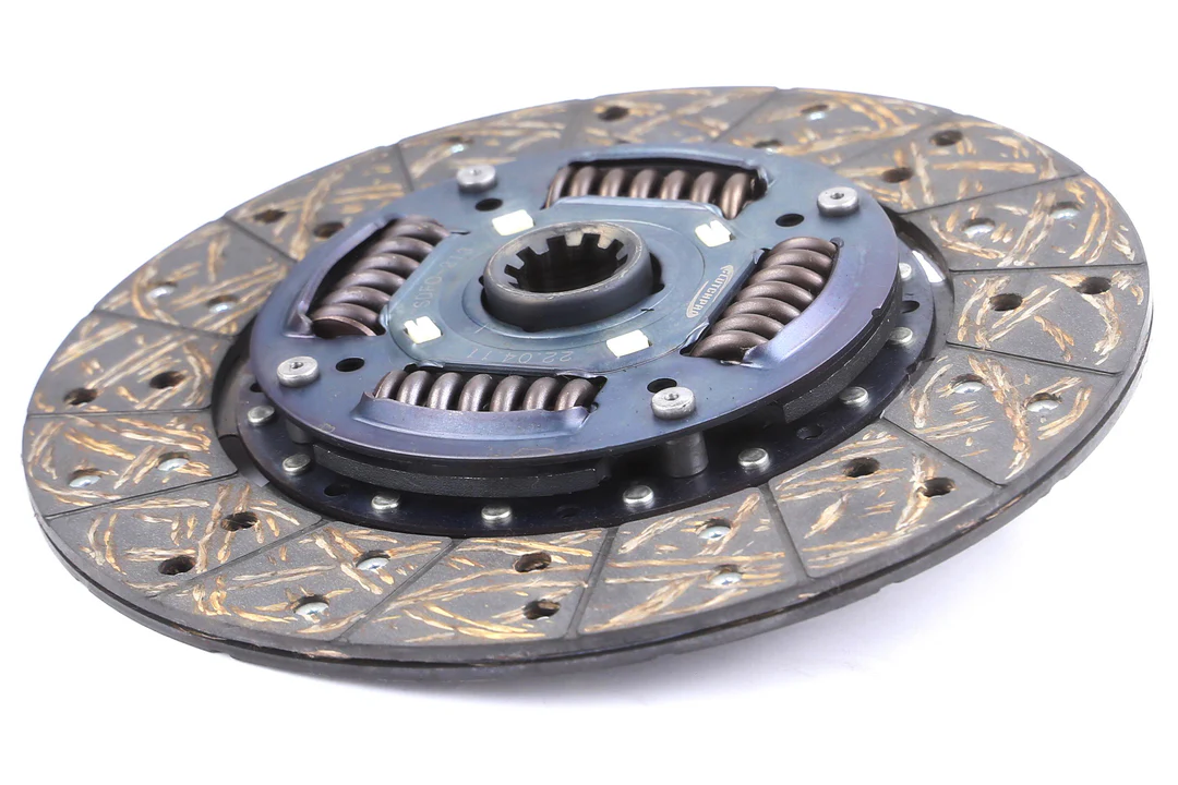 Xtreme Clutch Organic Friction Disc - Spring Damper Hub Xtreme Performance organic friction disc with damper springs and tan friction pads
